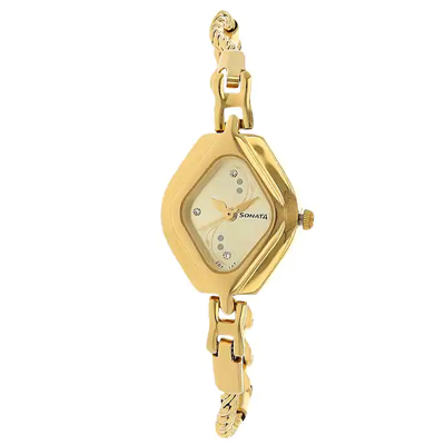 "Sonata Ladies Watch 87010YM02 - Click here to View more details about this Product